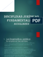 Disciplinas Jurídicas Fundamentales