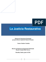 Justicia Restaurativa GSC 2016
