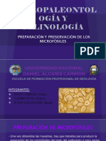 Preparacion y Preservacion de Microfosiles