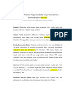 Pengaruh Pemberian Magnesium Sulfat Sebagai Neuroproteksi