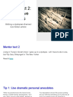 Mentor Text 2: Persuasive Devices: Writing A Dystopian-Themed Non-Fiction Article