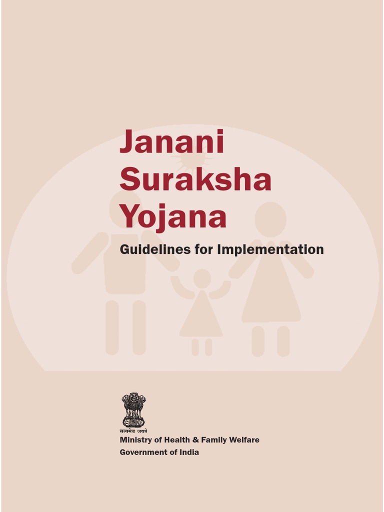 Janani Suraksha Yojana - Guidelines For Implementation - Ministry of ...