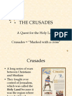 The Crusades: A Quest For The Holy Land Crusades "Marked With A Cross"