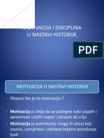 Disciplina I Motivacija