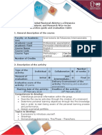 Activity Guide and Rubric Pre-Knowledge - Task 1 - Recognition Task Forum - 16-01