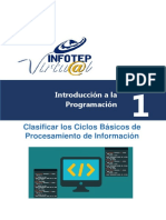 Introduccion A La Programacion Unidad 1