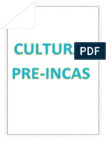 Culturas Pre Incas - 2