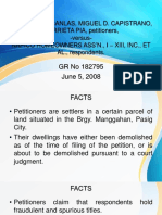 Armando Q. Canlas, Miguel D. Capistrano, MARRIETA PIA, Petitioners, - Versus-Napico Homeowners Ass'N., I - Xiii, Inc., Et AL., Respondents