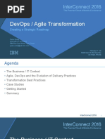 Reference for Ppt - DevOps and Agile Transformation - Creating a Strategic Roadmap