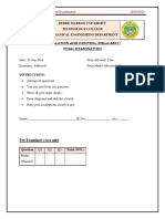 Final Exam PDF