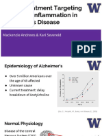 NSAID Treatment Targeting Microglial Inflammation in Alzheimer's Disease