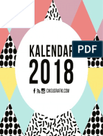 kalendar 2018 cikgugrafik