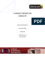 A Project Report On Daraz - PK