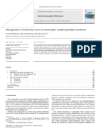 Autoimmunity Reviews: Gerard Espinosa, Horacio Berman, Ricard Cervera