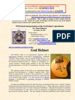 God Helmet: TGD-based Interpretation of The God Helmet Experiments