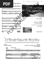 I'LlWorship Only at the Feet of Jesus