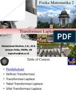 Chapter 9 - Transformasi Laplace - Fismat 2 - MGH PDF