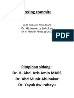 Stering Commite: Dr. Hj. Jeanetta Luhukay