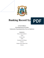 Banking Record System