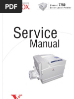 Phaser 7750 Service Manual