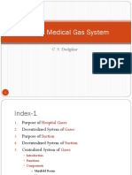 Central Medical Gas System: C. S. Dudgikar