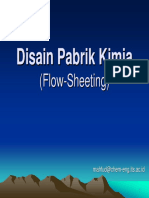 Disain Pabrik Kimia Flowsheeting PDF