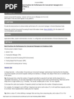 Concurrent Processing - Best Practices For Performance For Concurrent Managers in E-Business Suite (Doc ID 1057802.1)