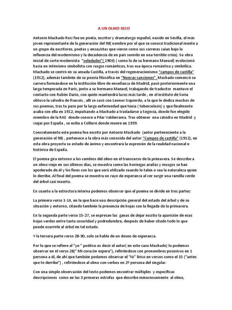 Análisis del poema 