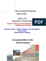 Earth's History and Geological Time Scale (Radioactive Dating)