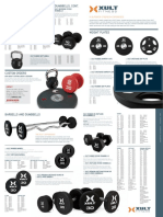 Neoprene dumbbells and rubber kettlebells from XULT Fitness