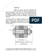 Pernos de Alta Resistencia