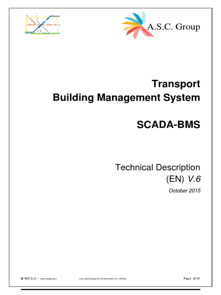 Ascgroup Scada-Bms TD en v6 | PDF | Scada | Ventilation (Architecture)