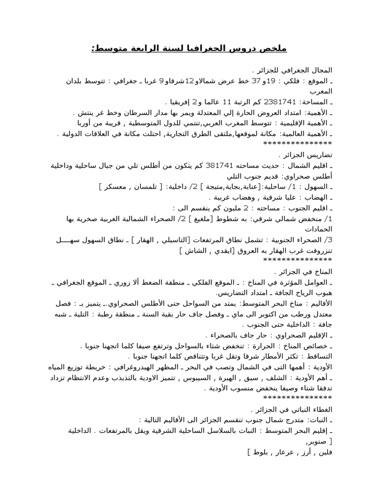 Geography 4am Resumes