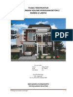 Perhitungan Rumah Tinggal (Beton1) PDF