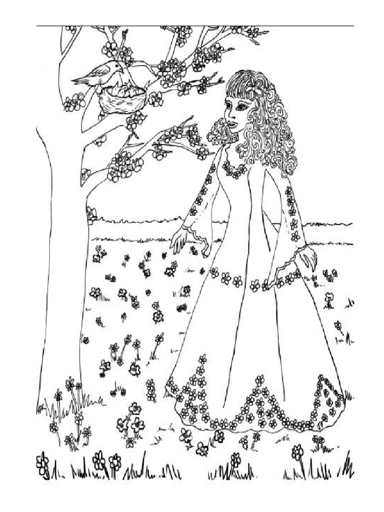 Zana Primavara De Colorat