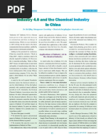 Industry 4 and Chemical Industry in China CCR Oct 2017