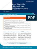 Intimate Partner Violence - LGBTQ Communities - Cfca-Resource-Dv-Lgbti