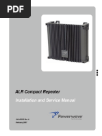 ALR Compact Repeater - Installation and Service Manual - 044 - 05252 Rev A February 2007