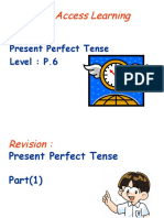 Present Perfect Tense Guide