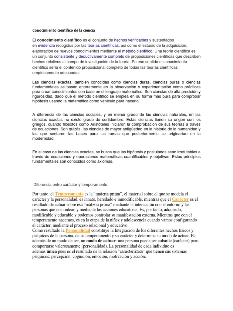 Que Diferencia Existe Entre Las Ciencias Exactas Naturales