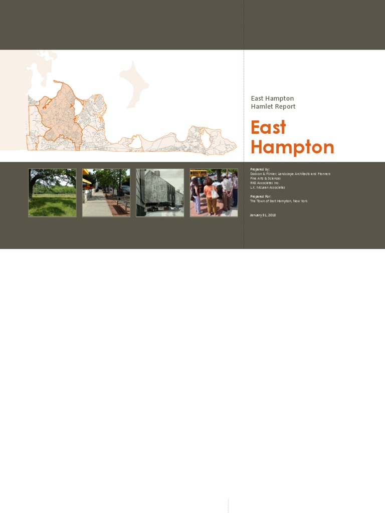 East Hampton Report 2018 PDF Race And Ethnicity In The United States Census Water