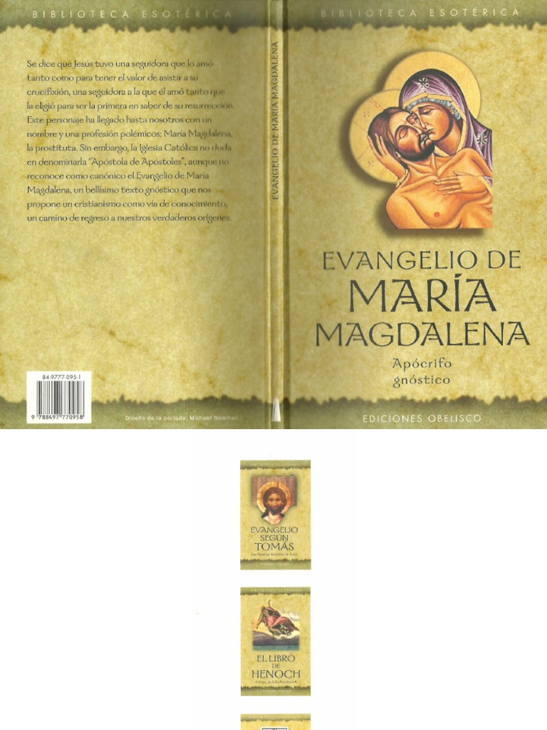 Anon Evangelio De Maria Magdalena Apocrifo Gnostico Pdf Pdf