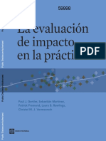 La Evaluacion de Impacto en La Practica Pauljgertler 2011