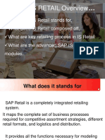 Sap Is Retail Overview