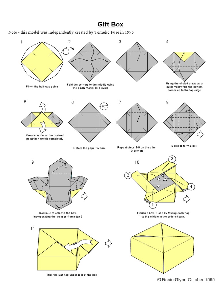 Giftbox PDF | PDF | Paper Folding | Popular Scholarship