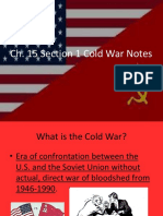 CH 15 Sec1 Cold War Notes