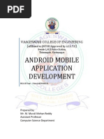 Android Mobile Application Development Lab Manual