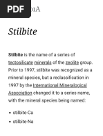 Stilbite: Stilbite Is The Name of A Series of