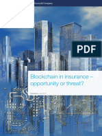 Blockchain in Insurance Opportunity or Threat PDF