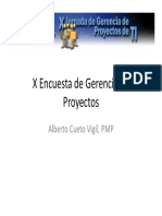 Encuesta Nacional de Gerencia de Proyectos PDF